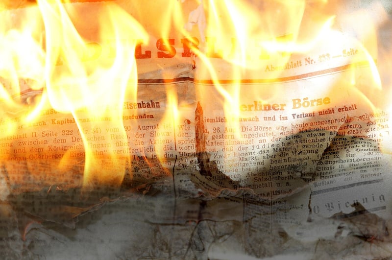 Newspaper Wall Art